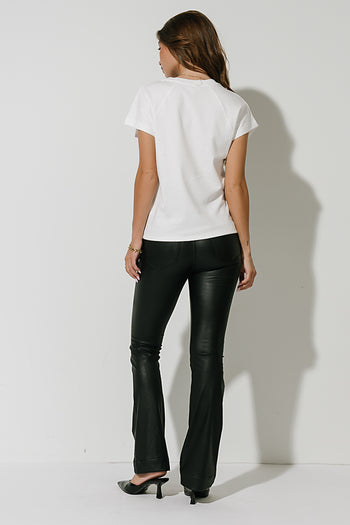 Elara Oversized Tee in White