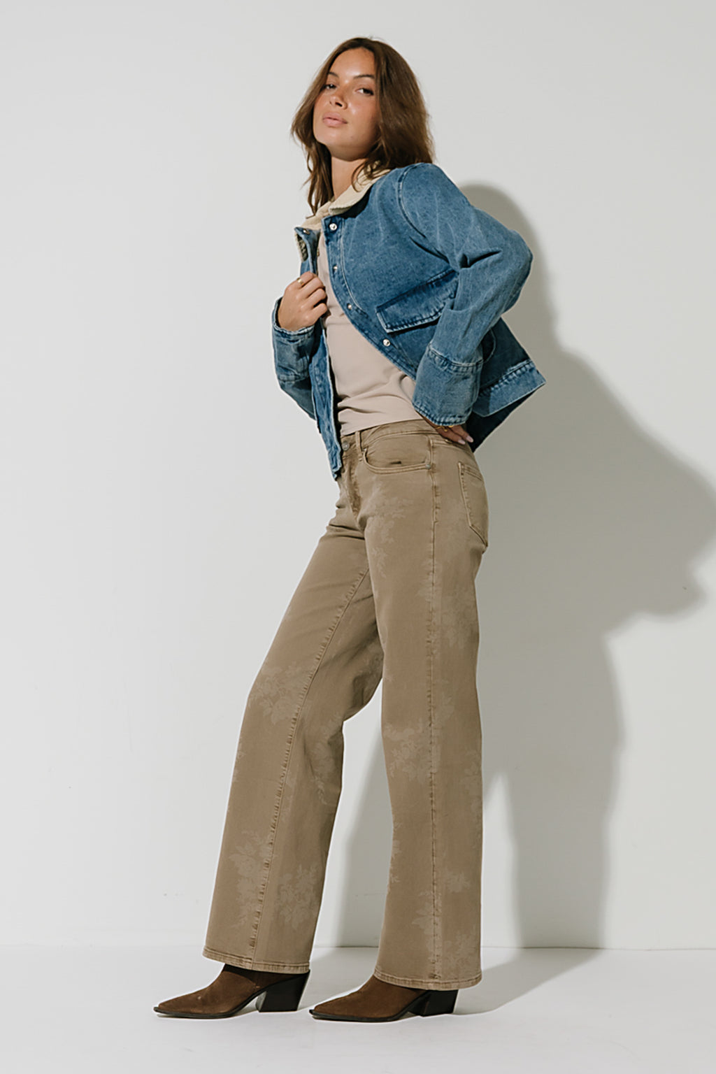Brynley Denim Chore Jacket