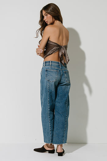 Blake High Rise Barrel Jeans