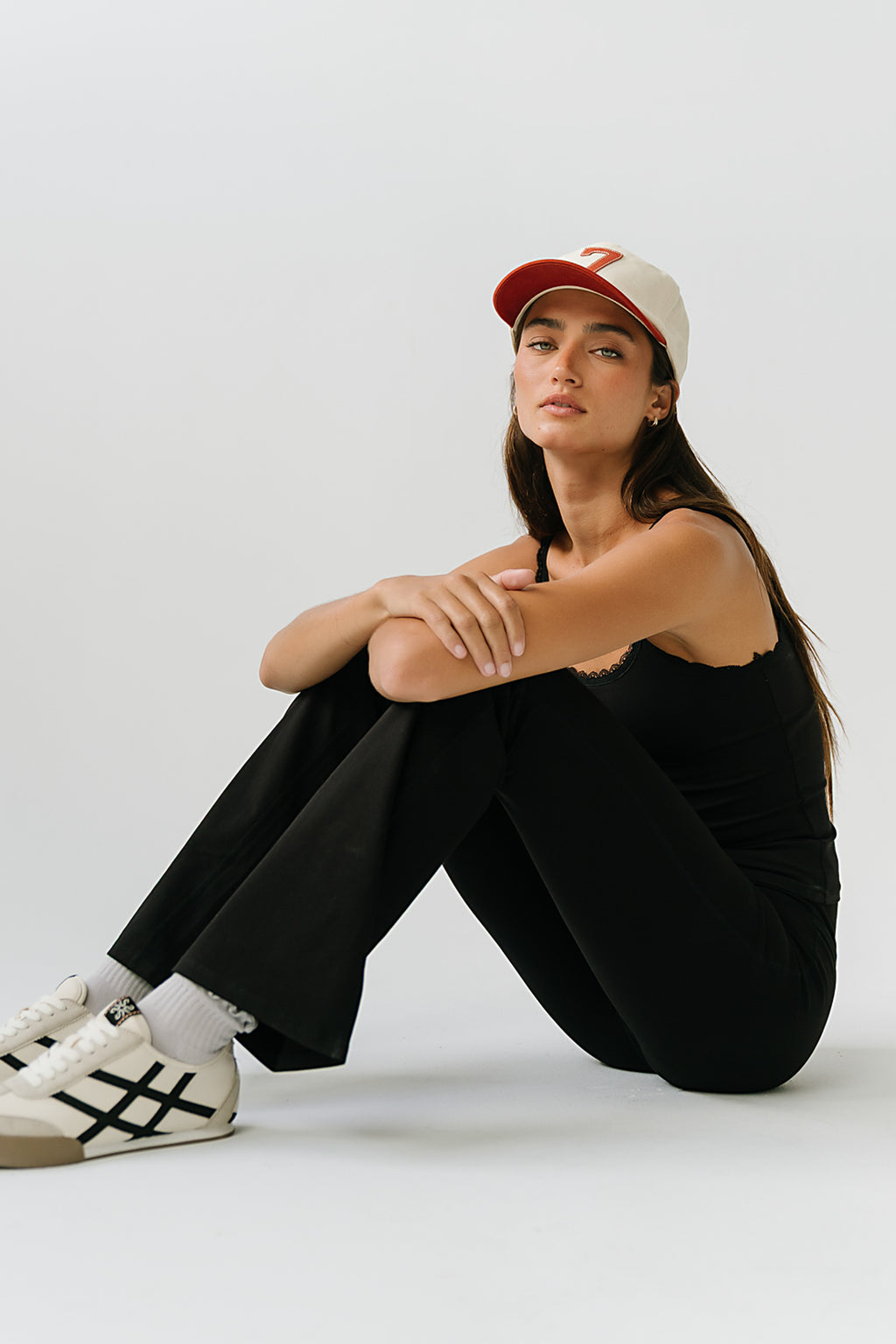 Teagan Flare Leggings in Black