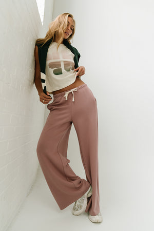 Ava Wide Leg Sweatpants