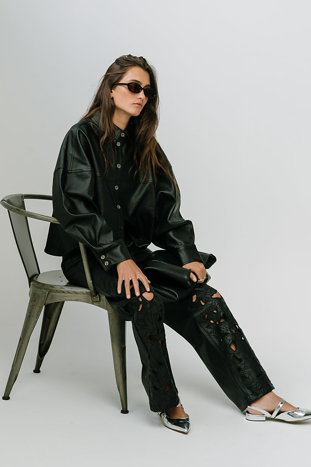 Emely Leather Pants