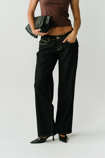 June Low Rise Wide Leg Jeans