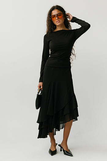 Cass Ruffle Skirt