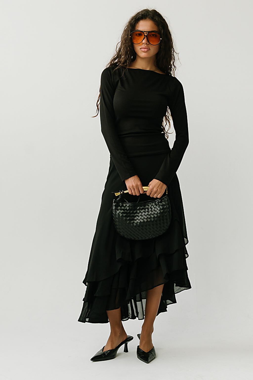 Cass Ruffle Skirt