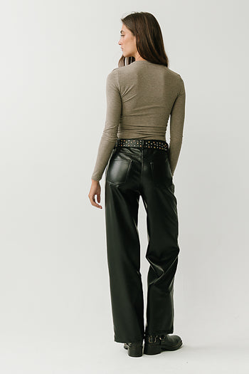Dayna Vegan Leather Pants - FINAL SALE