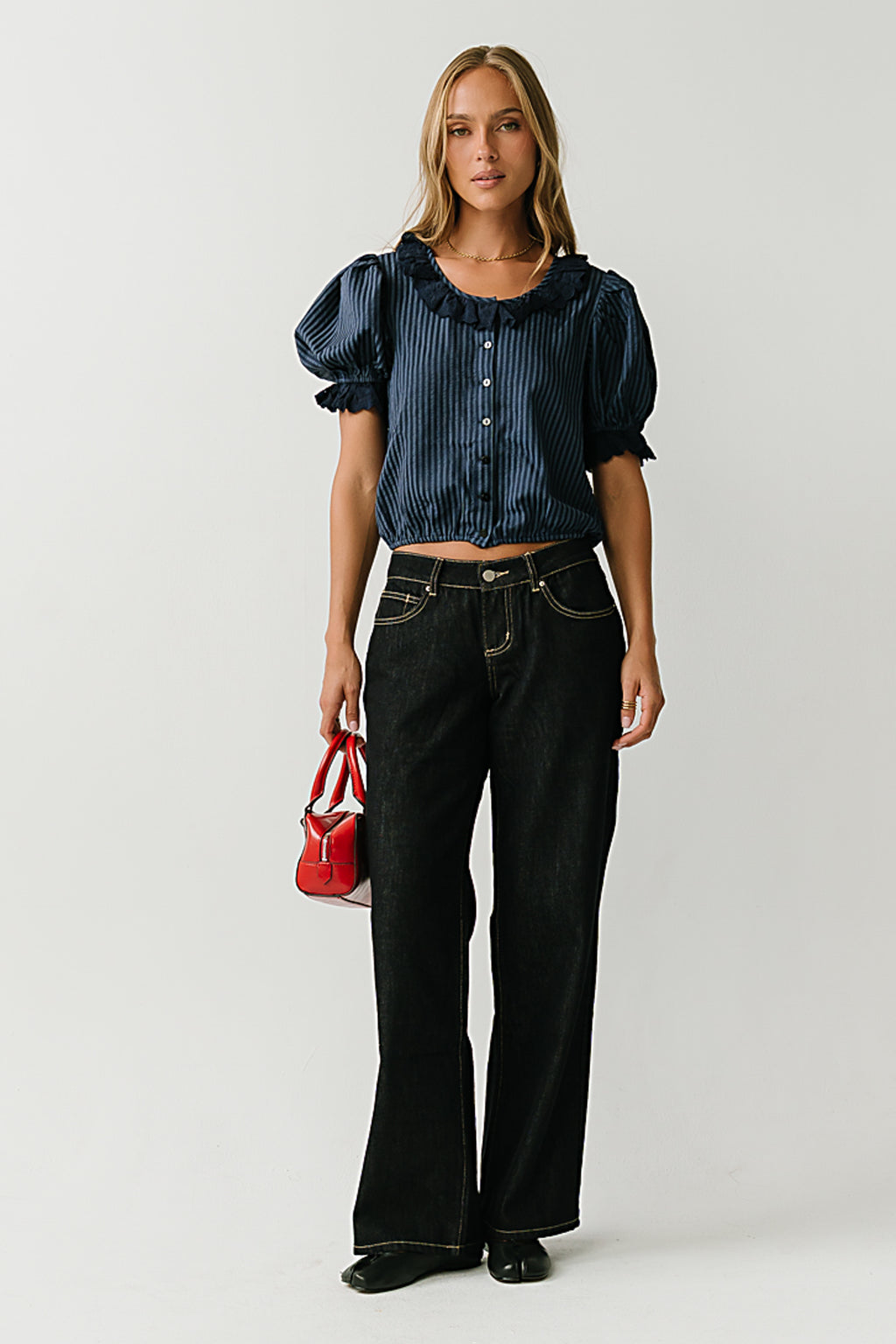 Maxine Striped Blouse