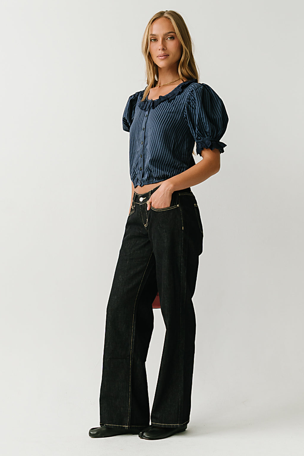 Maxine Striped Blouse