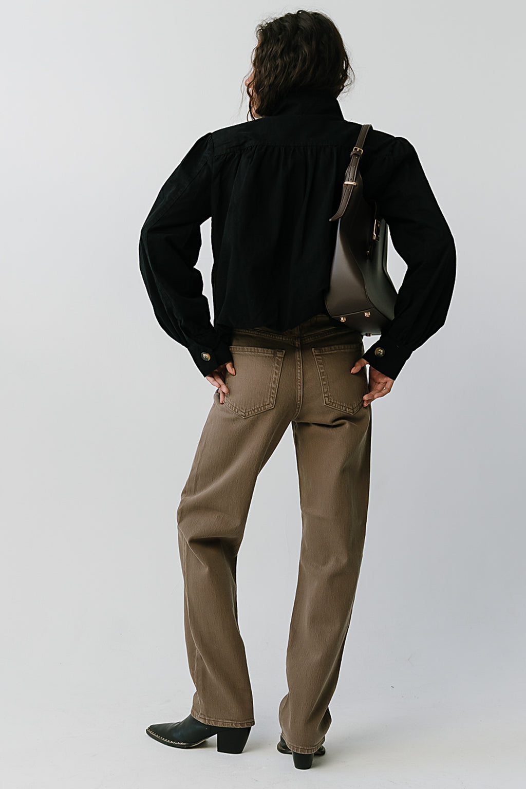 Kora High Rise Straight Leg Jeans