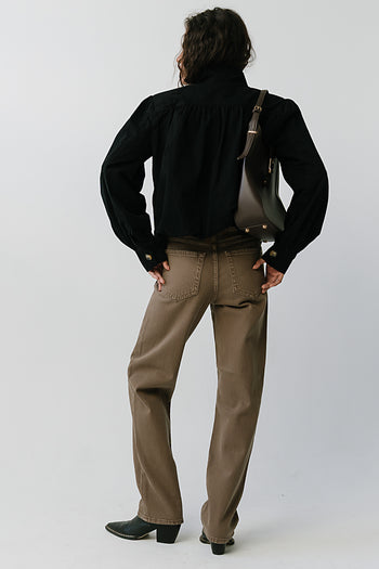 Kora High Rise Straight Leg Jeans