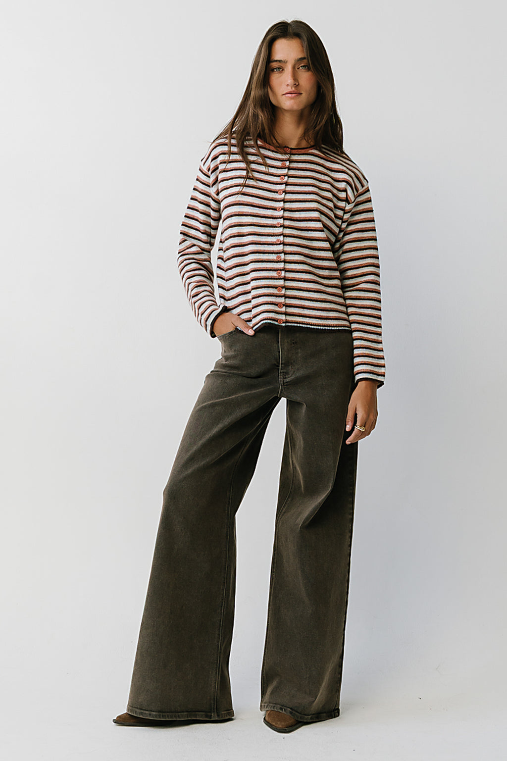 Ariel Striped Cardigan