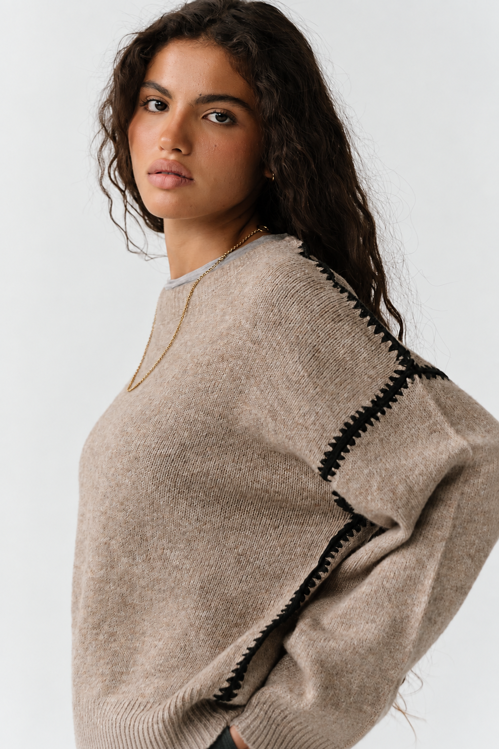 Amaya Crew Neck Sweater