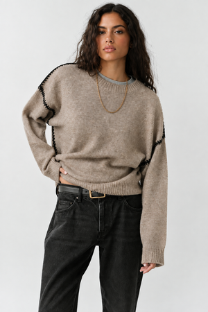 Amaya Crew Neck Sweater