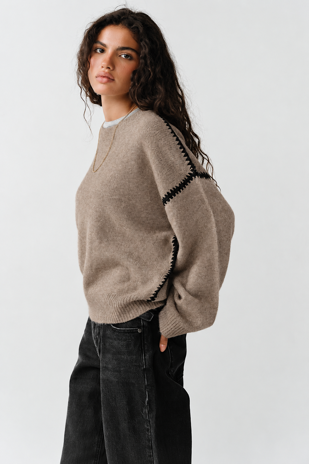 Amaya Crew Neck Sweater