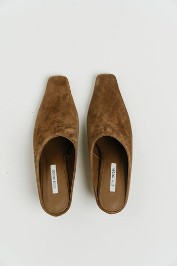 Steve Madden Jamason Suede Mule in Brown