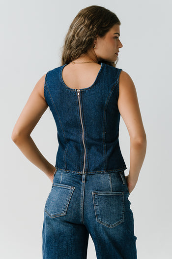 Ailani Denim Top