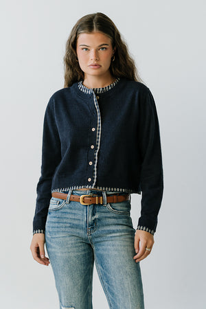 Leona Mixed Media Sweater