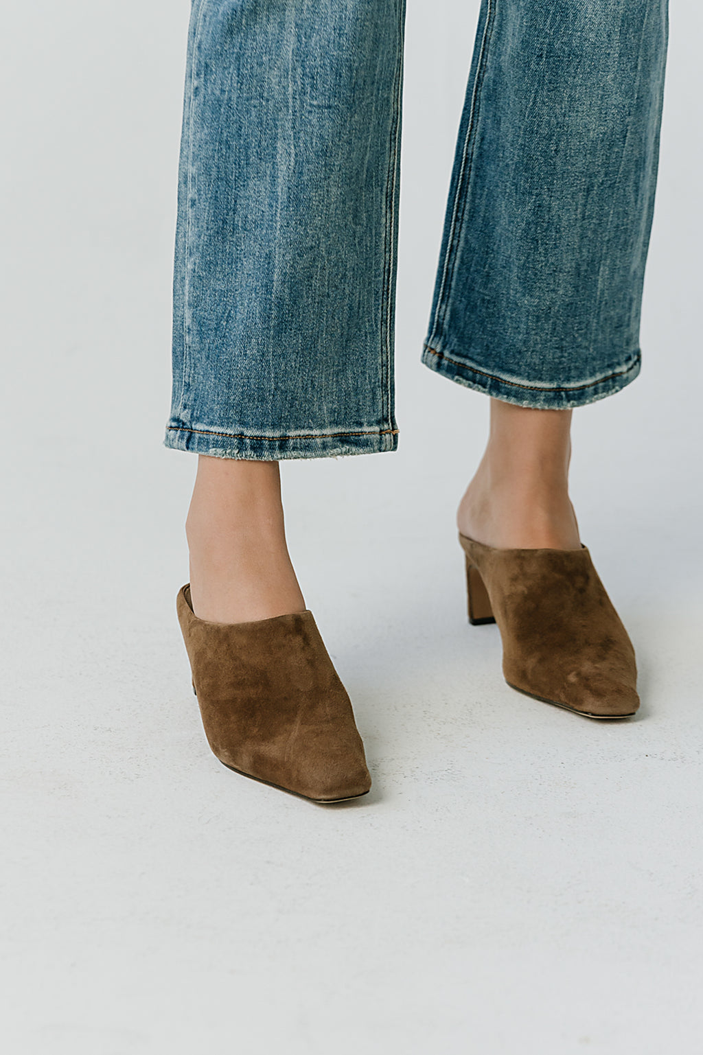 Steve Madden Jamason Suede Mule in Brown