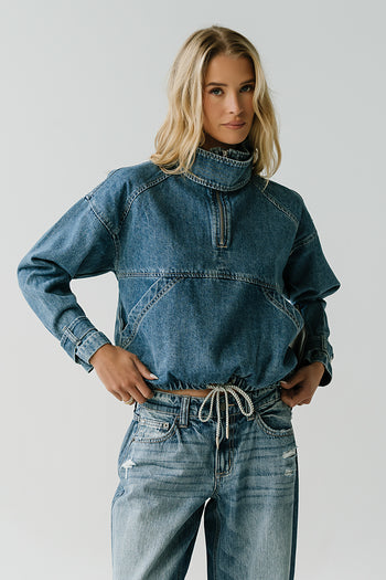Regina Denim Jacket in Medium Wash