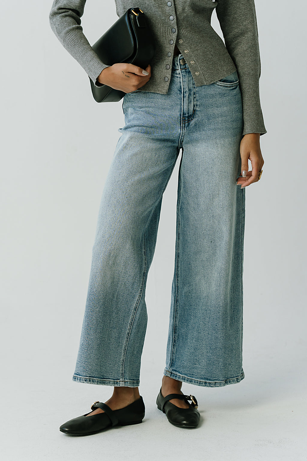 Sonnet High Rise Wide Leg Jeans