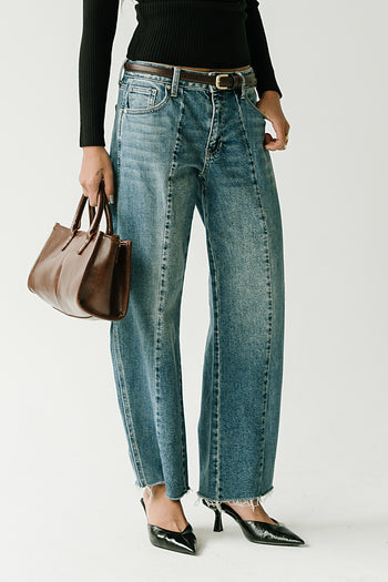 Blake High Rise Barrel Jeans