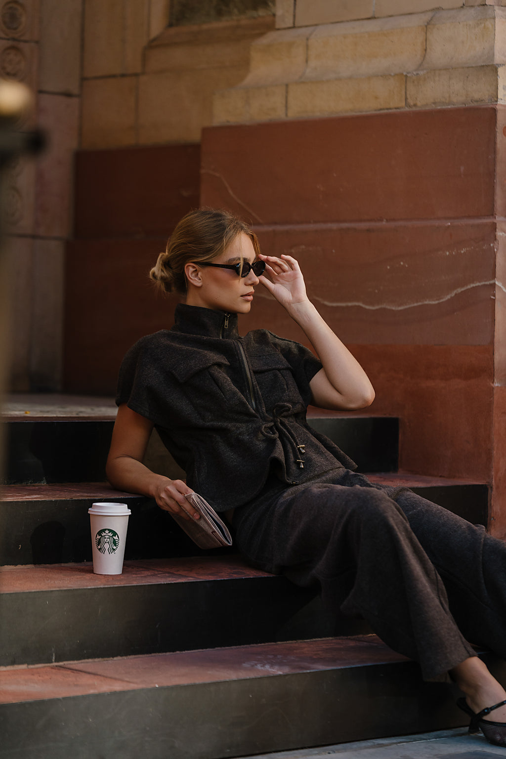Finley Sleeveless Jacket