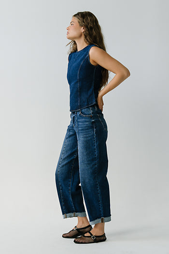 Ailani Denim Top