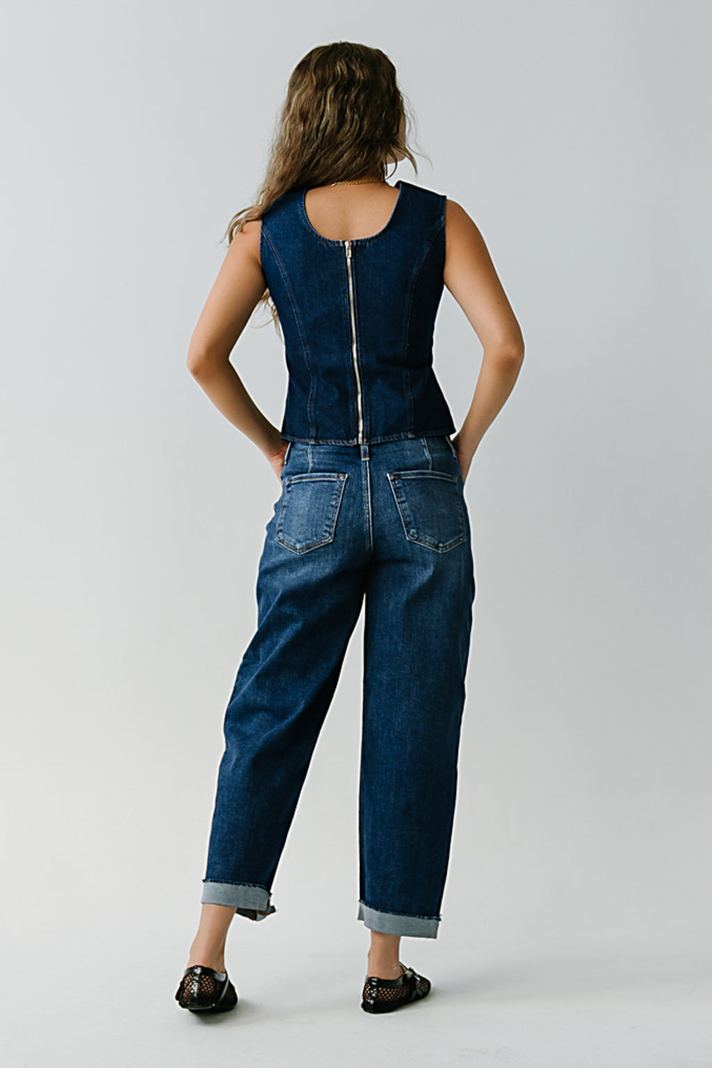 Ailani Denim Top