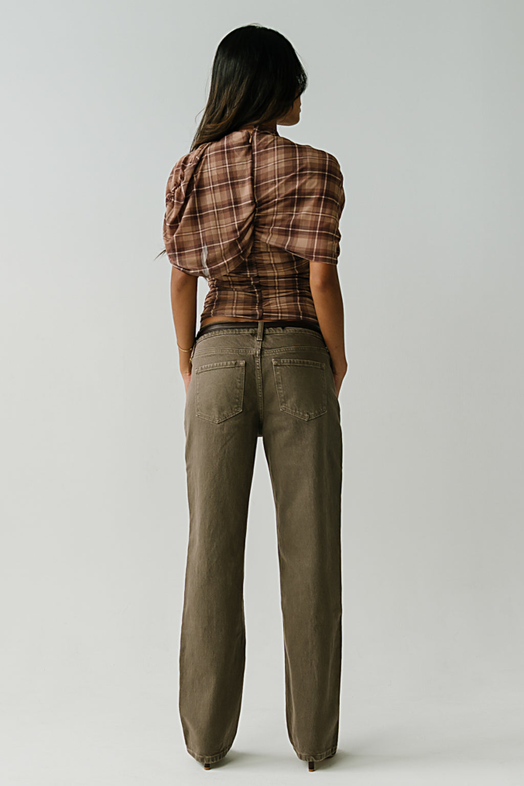 Camilla Mid Rise Straight Leg Jeans