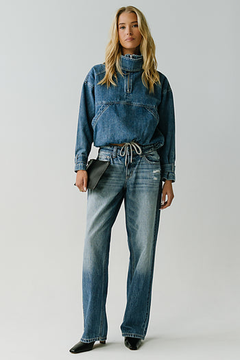 Regina Denim Jacket in Medium Wash