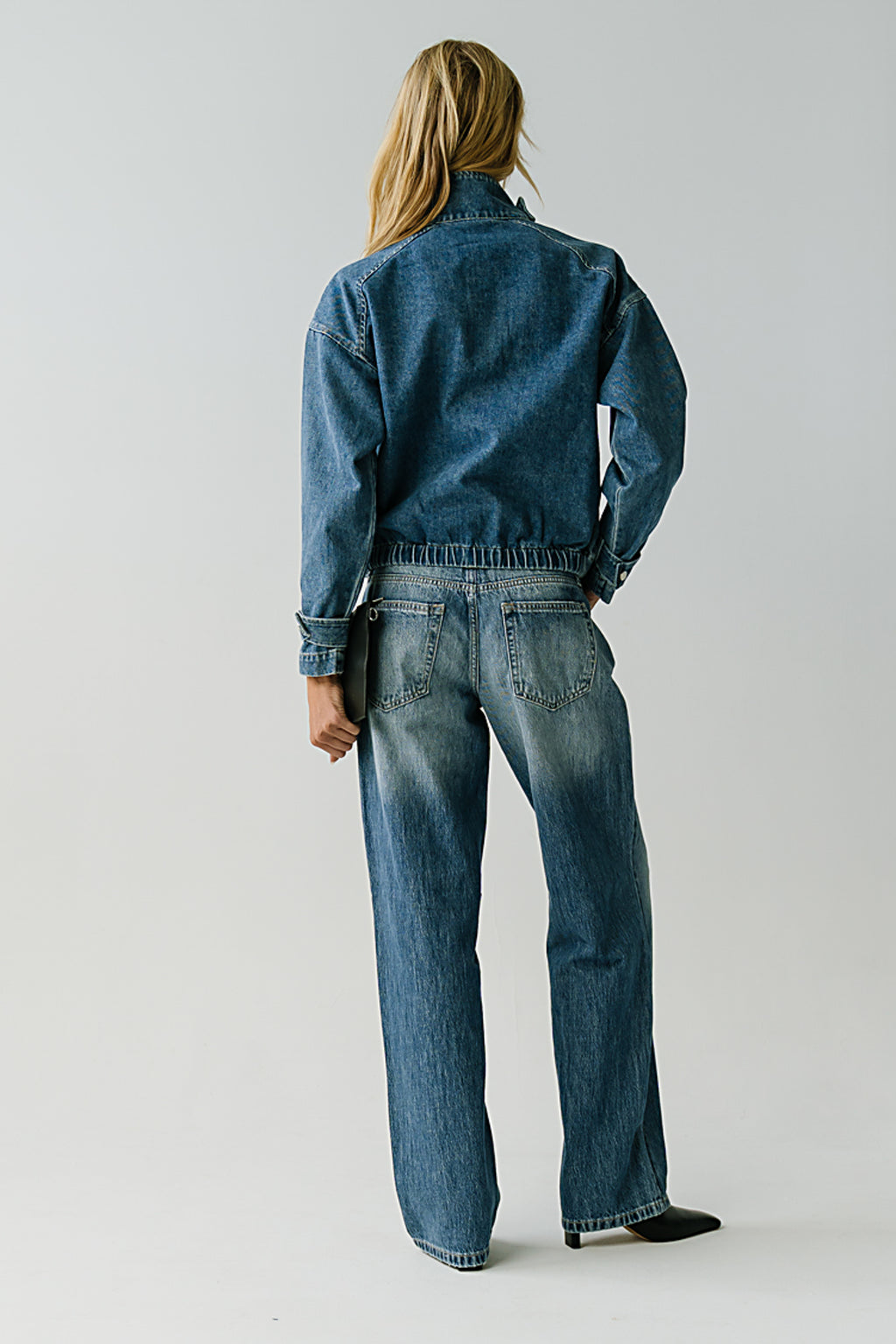 Regina Denim Jacket in Medium Wash