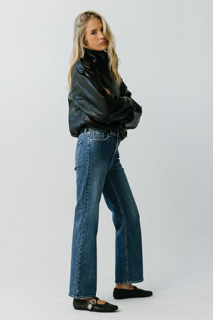 Amanda Straight Leg Jeans in Medium Wash - FINAL SALE