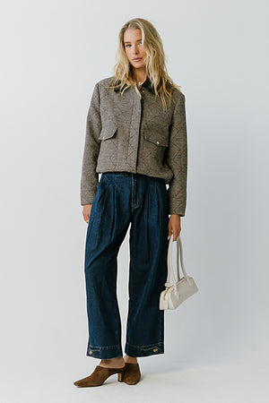 Arya High Rise Wide Leg Jeans