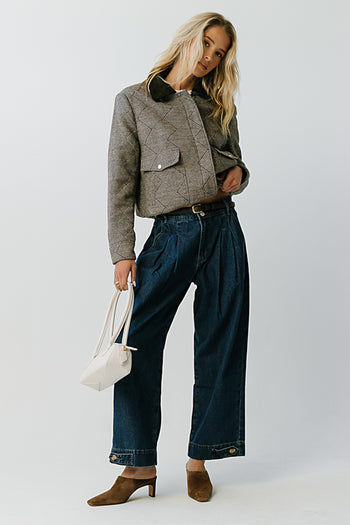 Arya High Rise Wide Leg Jeans