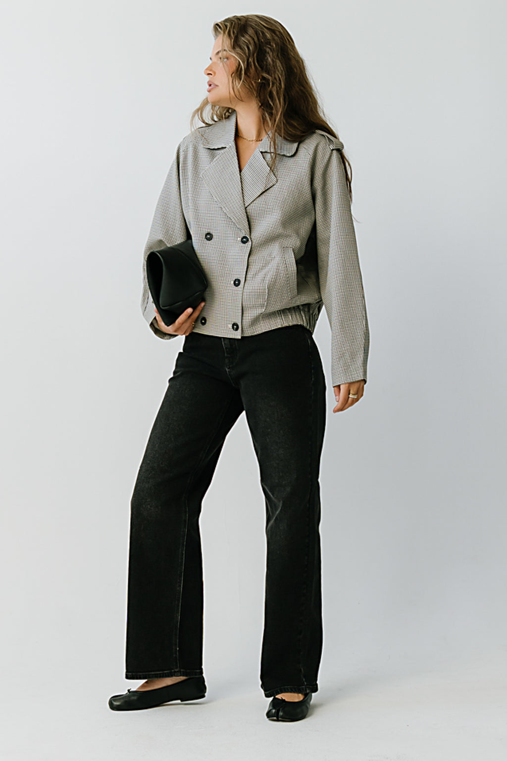 Abby Cropped Trench Coat