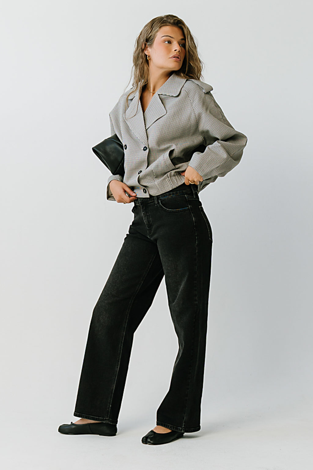 Abby Cropped Trench Coat