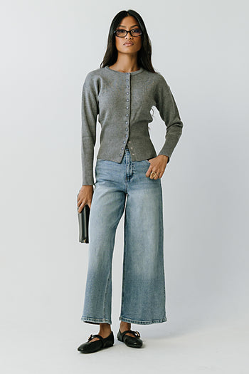 Sonnet High Rise Wide Leg Jeans