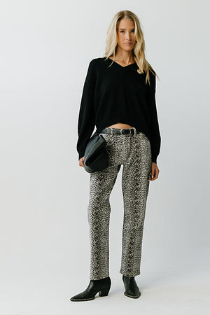 Jolene Knit Sweater in Black