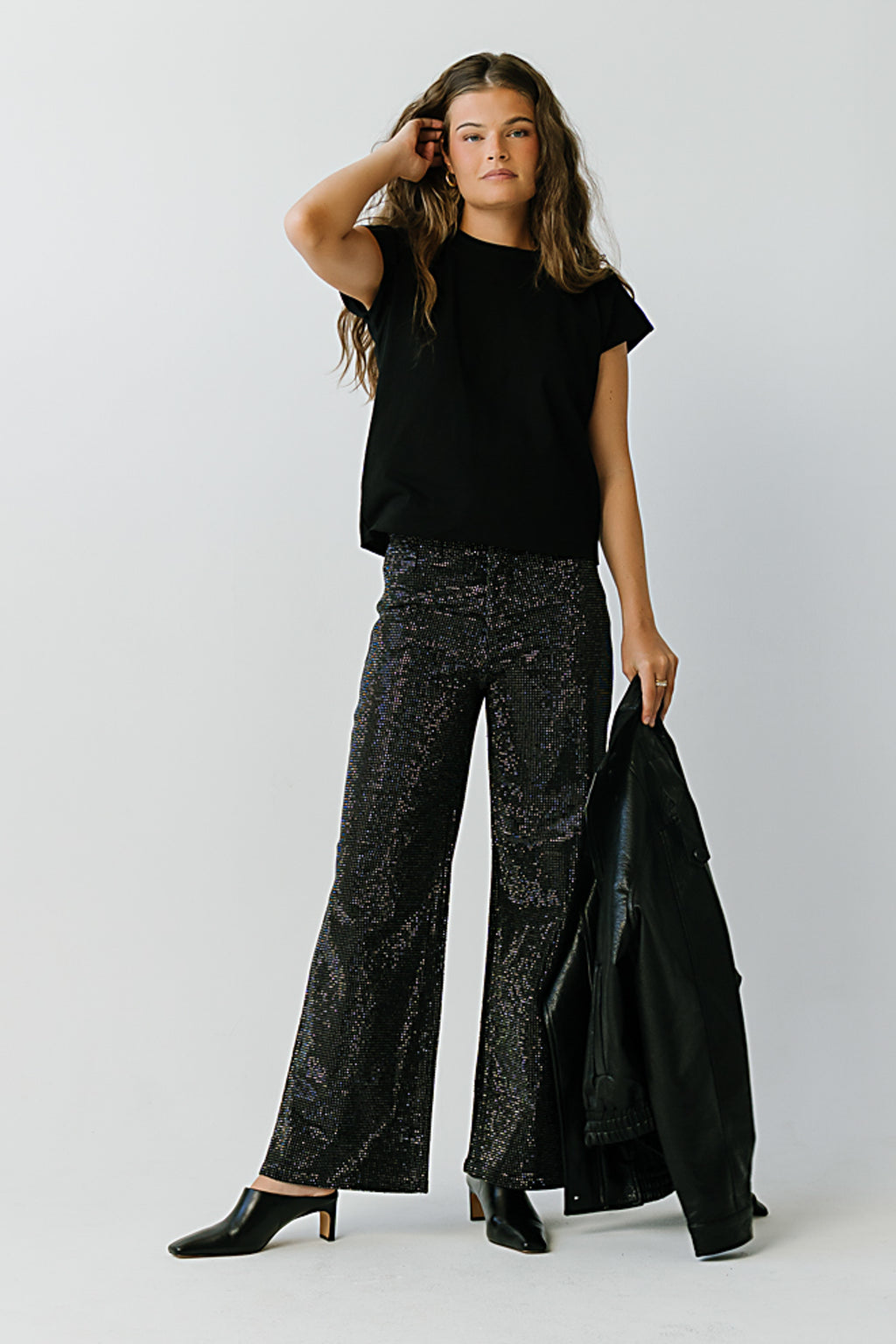 Jaslyn Sparkle Denim Jeans