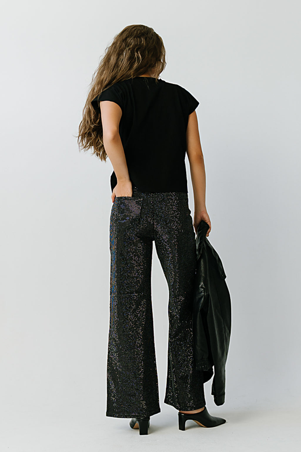 Jaslyn Sparkle Denim Jeans