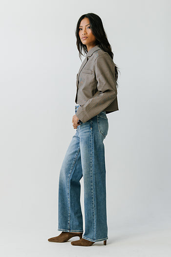 Crystal Cropped Blazer