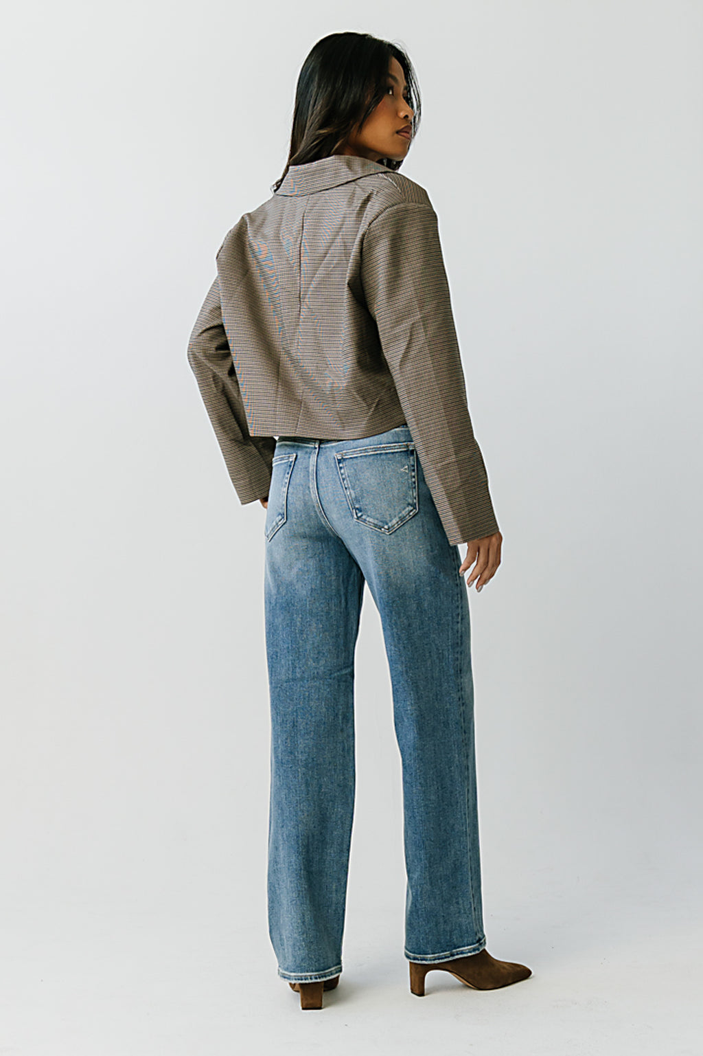 Crystal Cropped Blazer