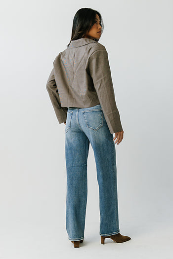Crystal Cropped Blazer