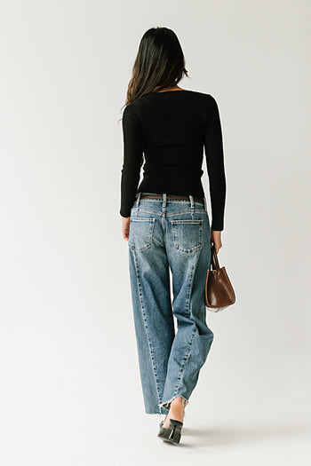 Blake High Rise Barrel Jeans