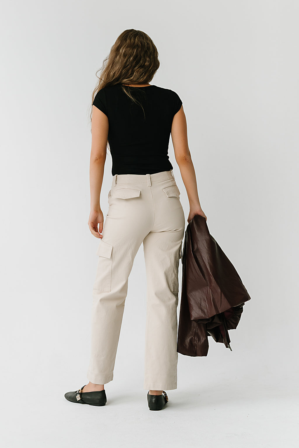 Harley Cargo Pants in White