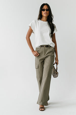 Harley Cargo Pants in Olive