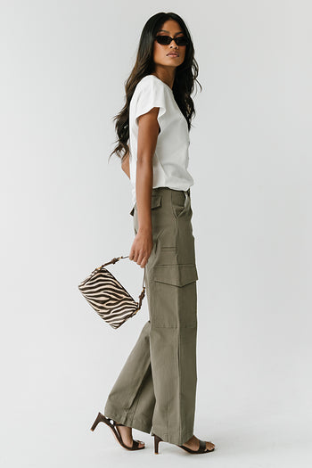 Harley Cargo Pants in Olive