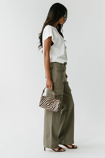 Elara Oversized Tee in White