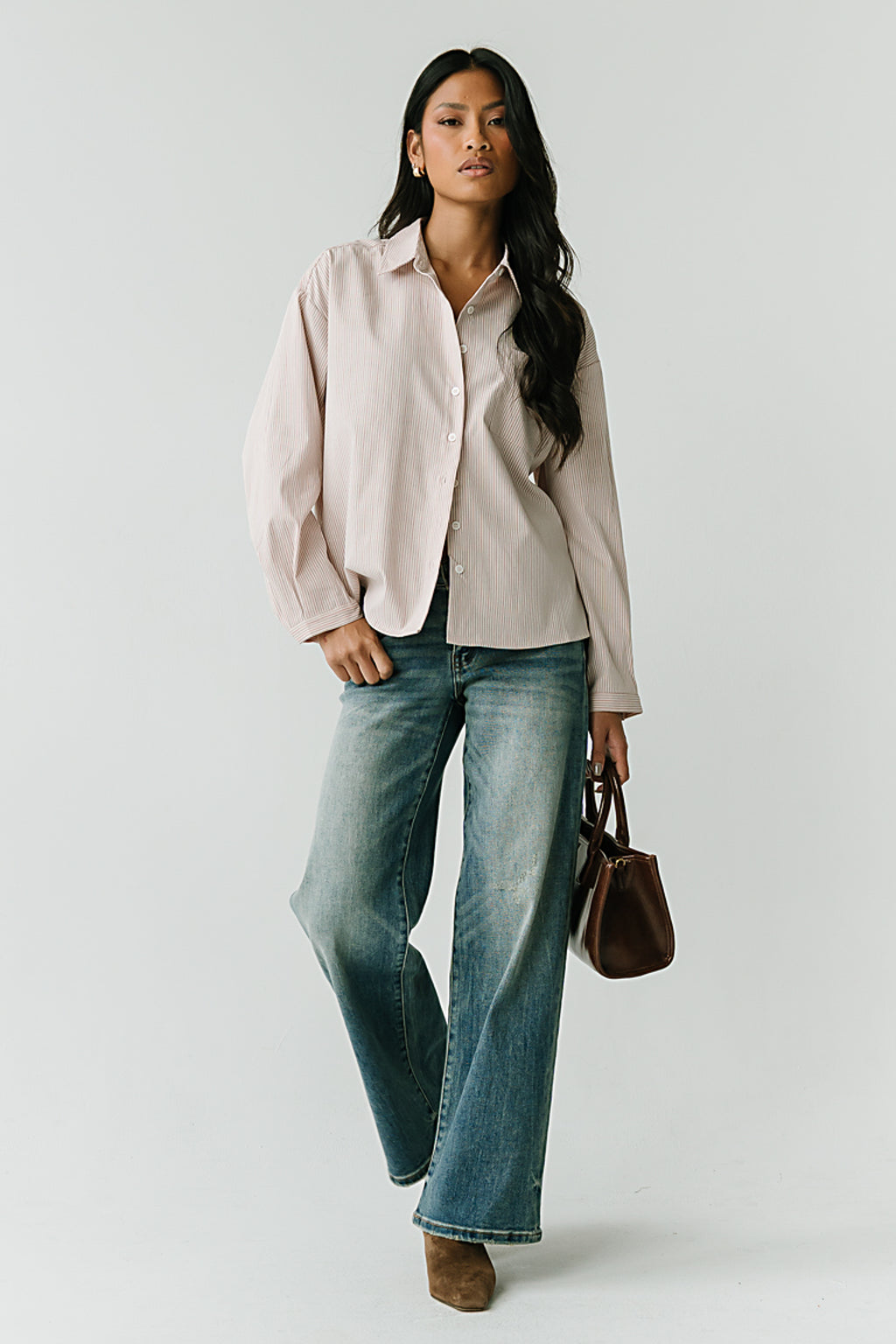 Liora Low Rise Wide Leg Jeans