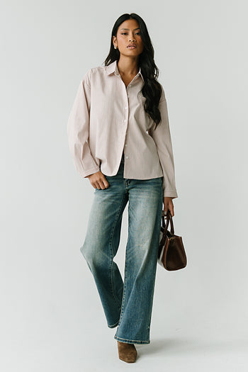 Liora Low Rise Wide Leg Jeans